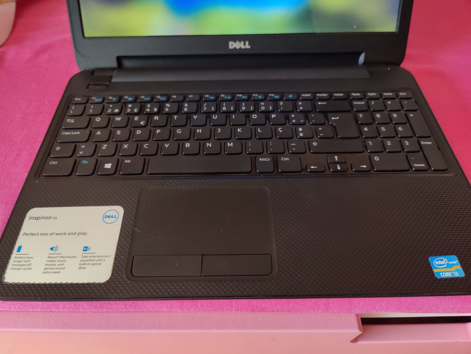 Dell Inspiron 3521 com SSD 250gb
