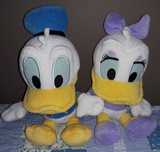 Maskotki Kaczor Donald i Daisy Junior 25cm