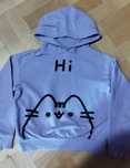 Bluza dresowa z kapturem Pusheen 128