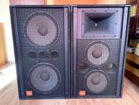 Kolumny estradowe JBL seria SR z końcówkami mocy serii MPA ( komplet )