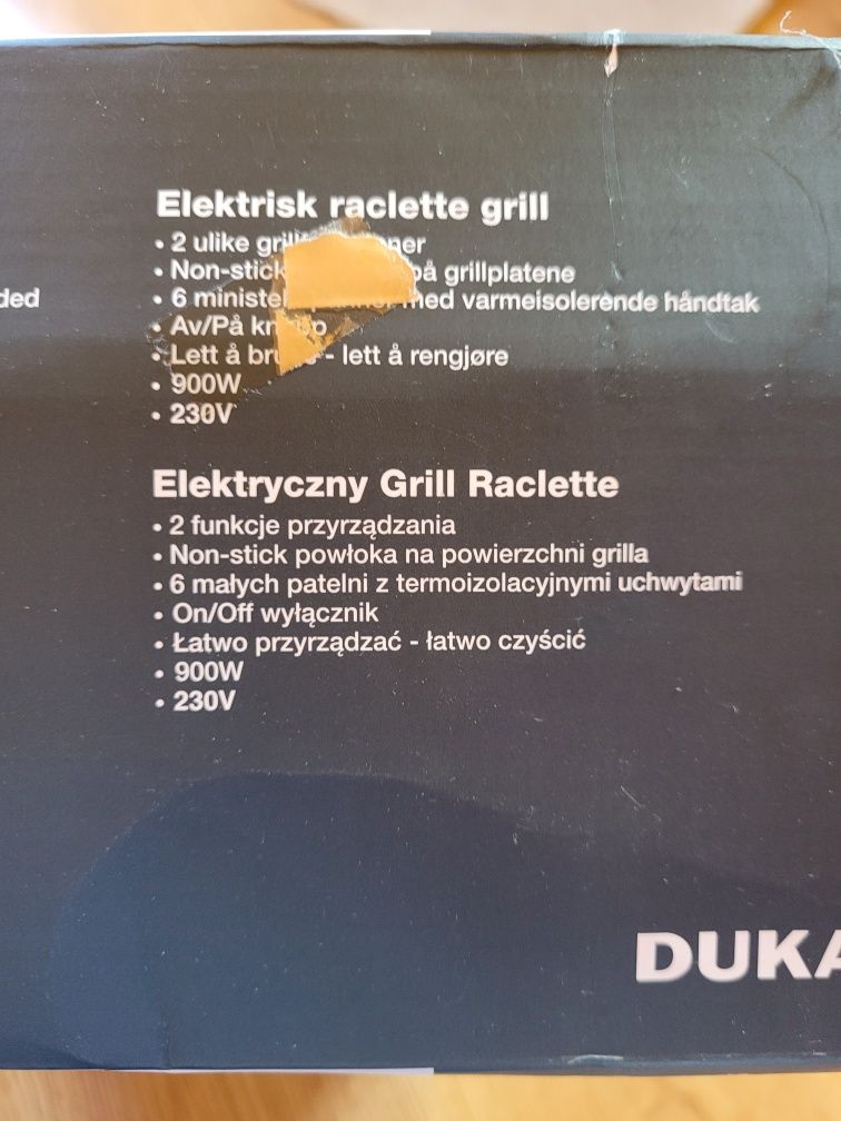 Grill elektryczny DUKA