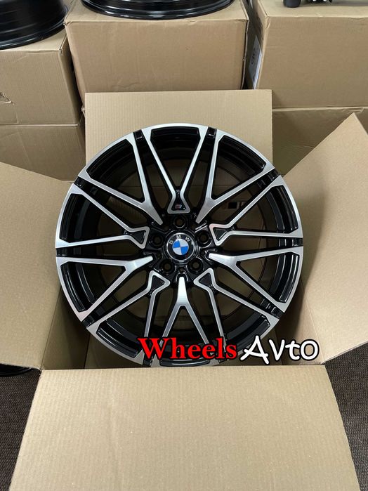 Диски R20 5x120 BMW X5 X6 E70 F15 E71 F16 818 стиль разноширокие
