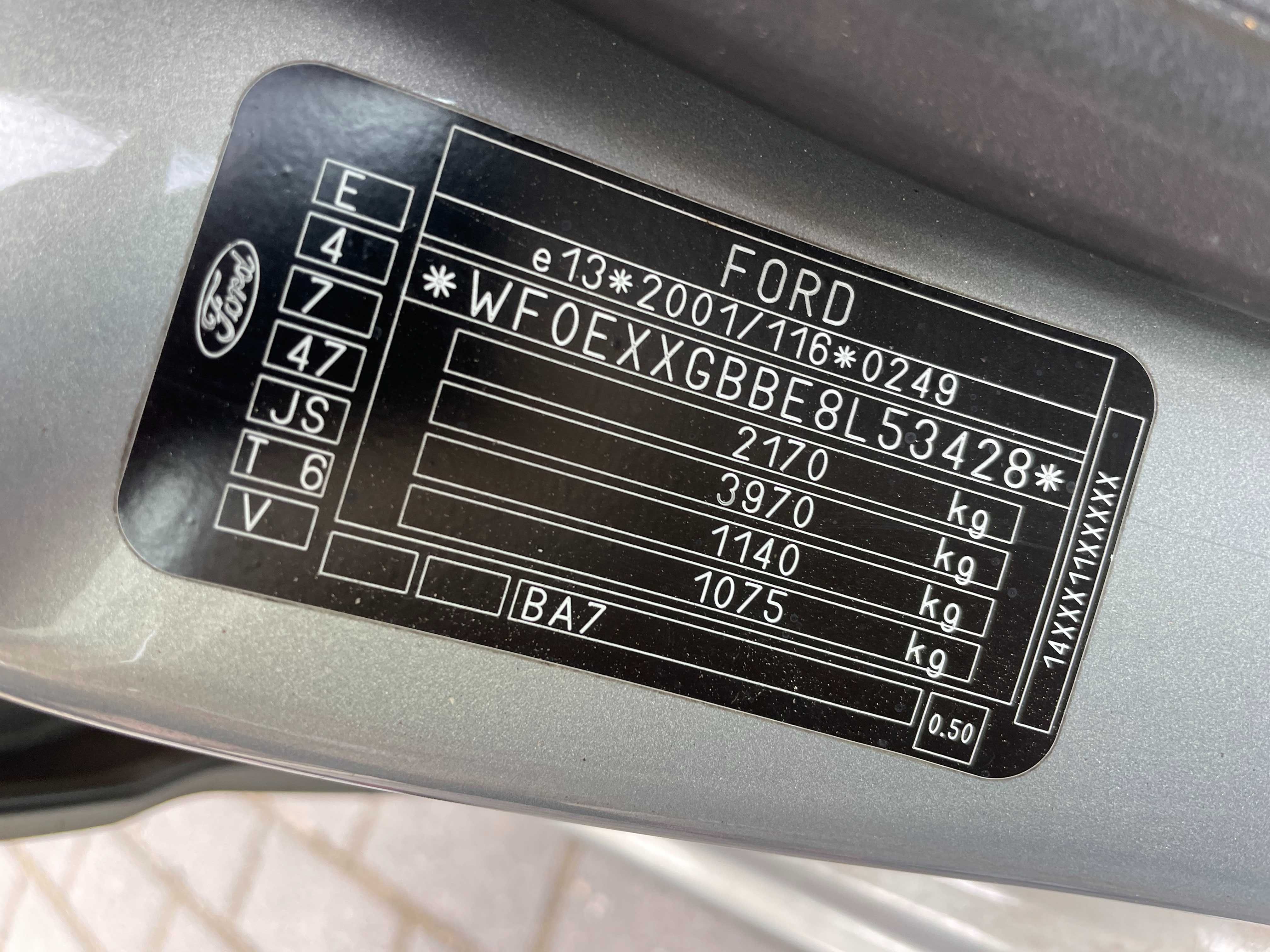 FORD MONDEO MK4 MASKA pokrywa silnika Kolor T6