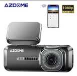 Wideorejestrator AZDOME Dash Cam M200 z 1080P FHD Wifi Kamera + karta