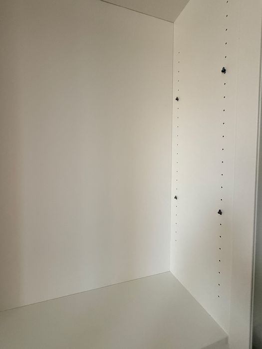 2x regal Billy Ikea + drzwi Oxberg 80cm x 30x202 bialy