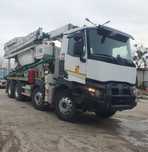 Renault C 440 8x4 Sermac 28m+9m3, pompogruszka, 2015r, dozór TDT, stan techniczny idealny  pompogruszka 28m, SERMAC CIFA, Pompa do betonu, betonomieszarka