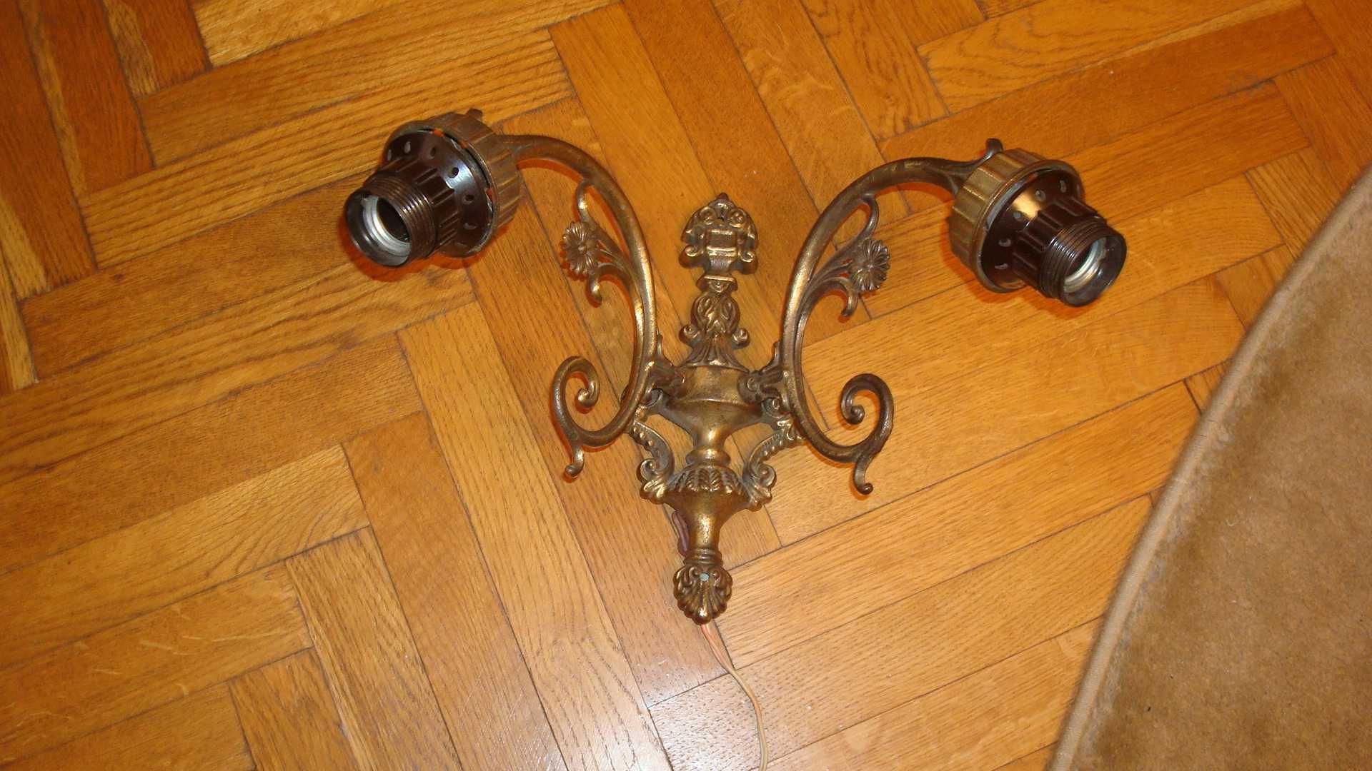 Продам Югославскую бронзовую люстру и бра