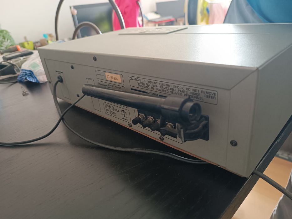 Tuner Vintage Toshiba Aurex ST-T50 – Clássico dos Anos 70/80