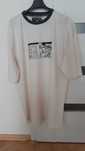 T-shirt koszulka kremowa Cropp XL