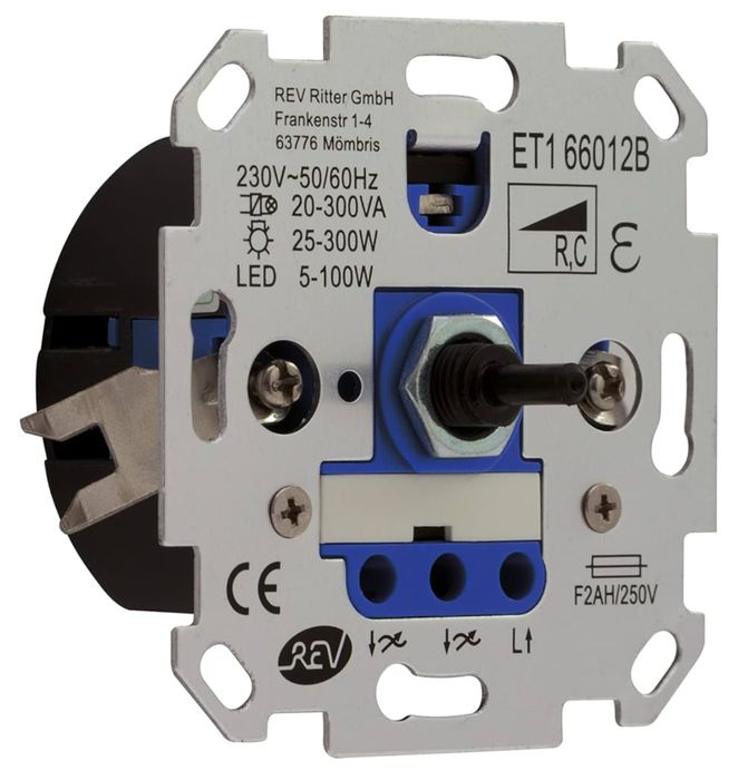 Technika ściemniacz, regulator jasności 5-300 W, 230 V AC