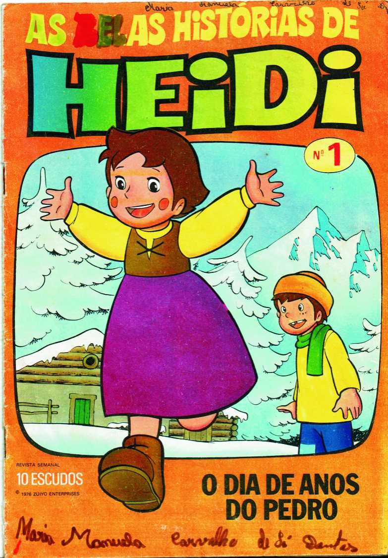 As Belas Histórias de Heidi - 5 números