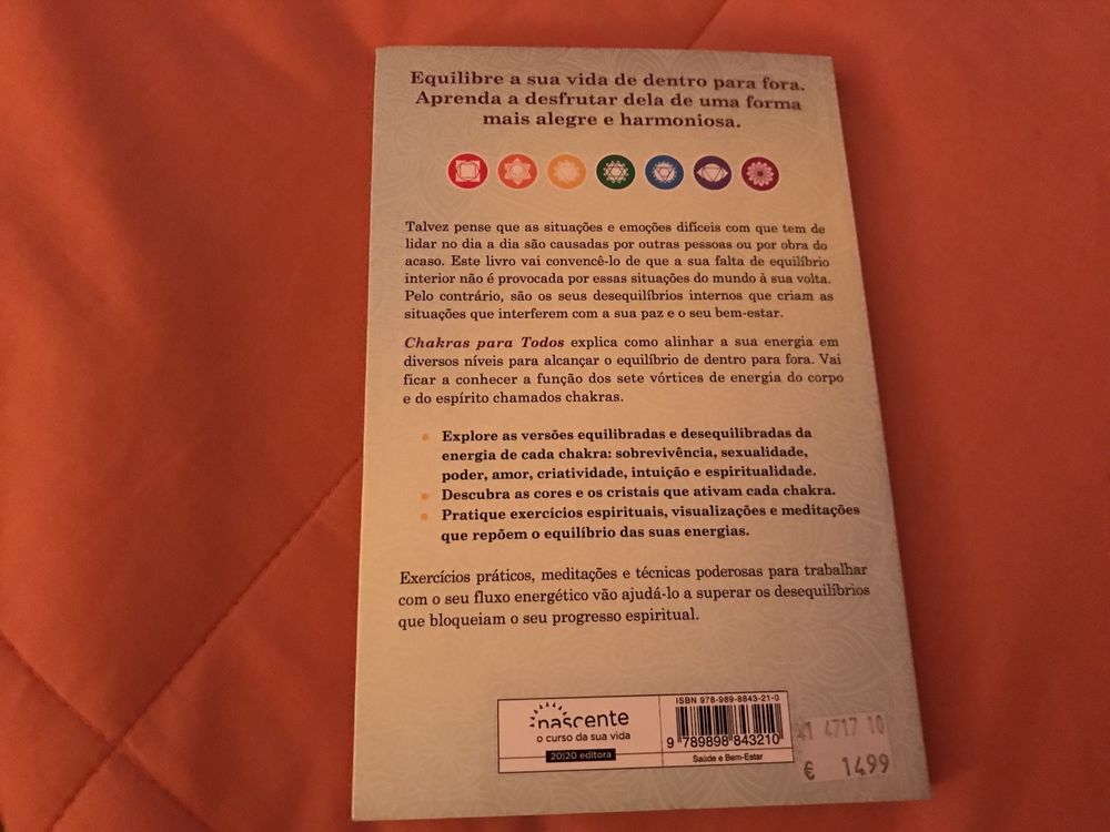 Chakras para todos (preço já inclui os portes de envio)