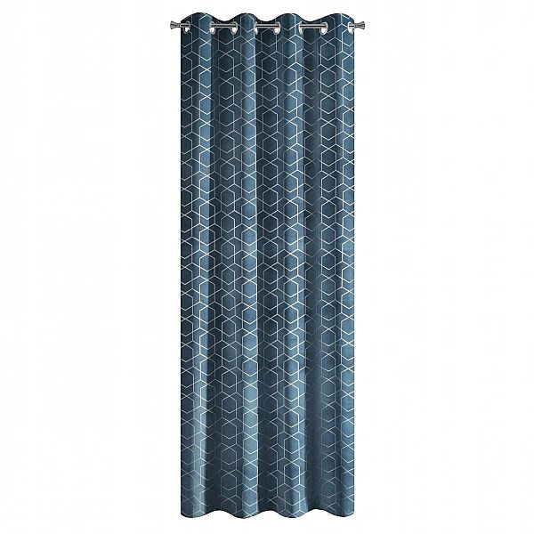 Zasłona Welurowa Dekoracyjna Nowoczesna Mandi 140x250 na Przelotkach