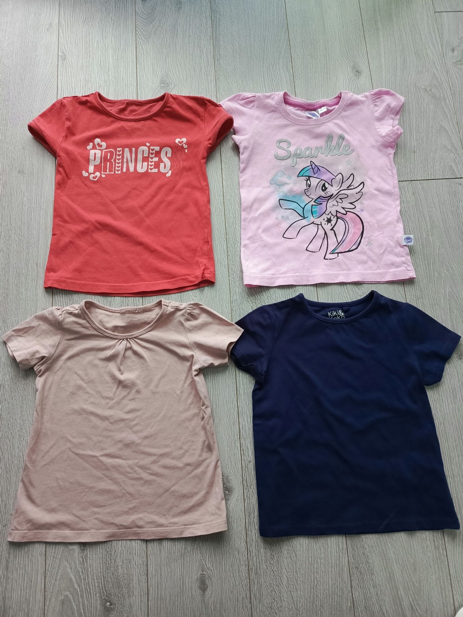 T-shirty dla dziewczynki roz 104/110