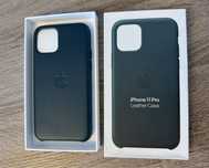 Nowy Orginalny Case Apple Iphone 11 PRO. Zielony, Skóra.