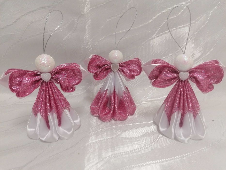 Ozdoby świąteczne, aniołki, śnieżynki oraz bombki