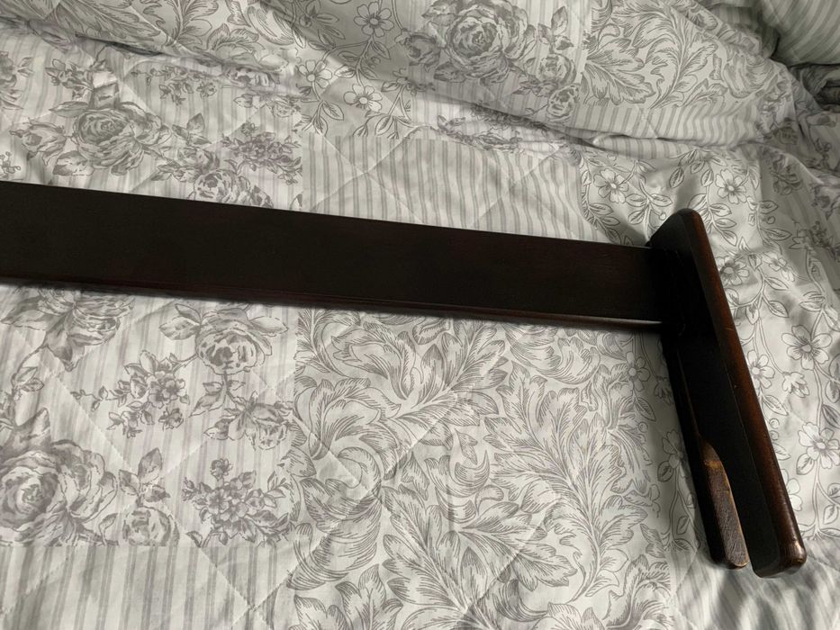 Barierka do łóżka dziecięcego lub dorosłego, drewno, długość 100 cm