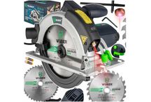 PILARKA TARCZOWA do drewna 2400 W 20 mm NAJAZDOWA 2x tarcza laser 2193