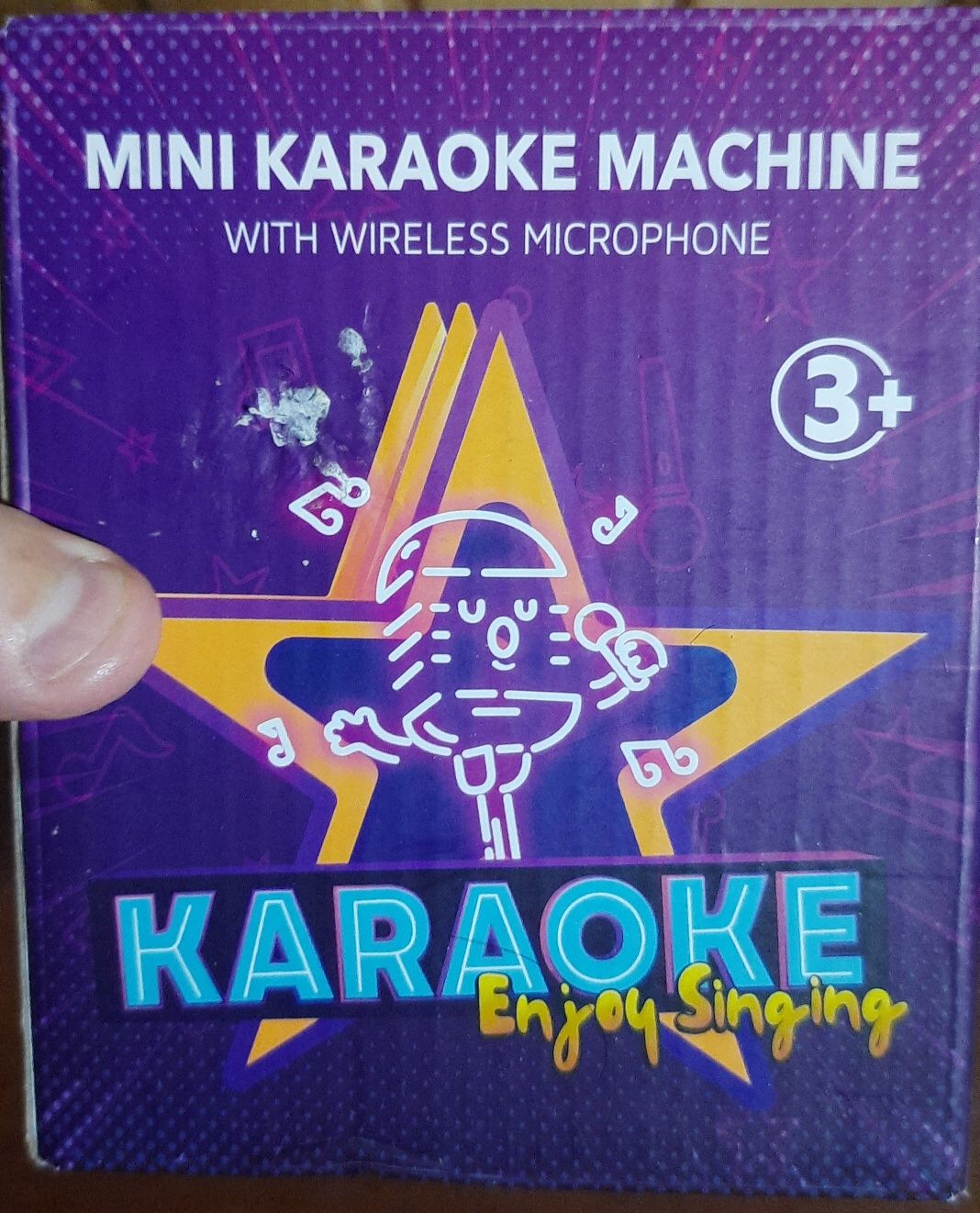 Дитяча караоке-мікрофонна система з Bluetooth | Mini Karaoke Machine 3