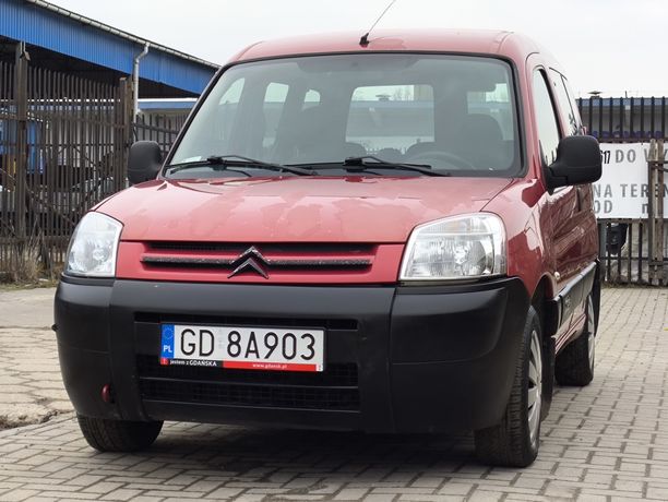 CITROEN BERLINGO LIFT 1.6HDi 75Km 177Tys.Przebieg 1 Właściciel 2006Rok