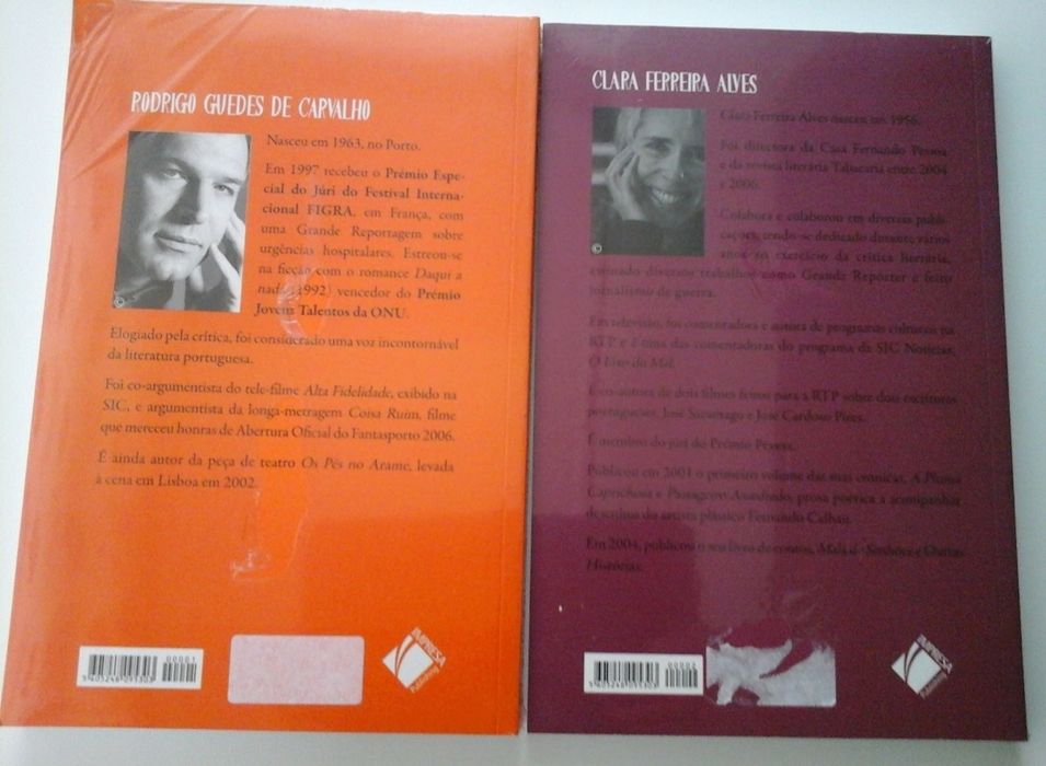 Colecção Jornalistas Escritores, 6 livros novos!