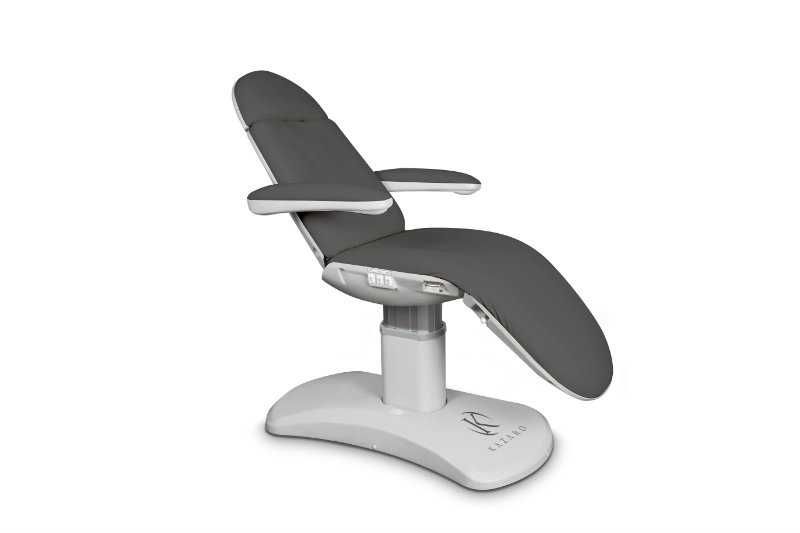 Fotel kosmetyczny MAGMA II Grafit - nowy, oryginalnie zapakowany