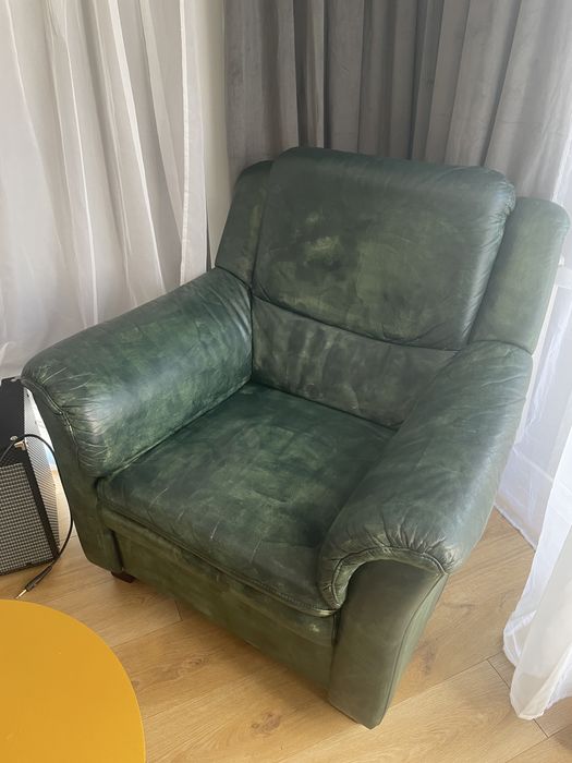 Sofa i fotel skórzany ETAP sofa