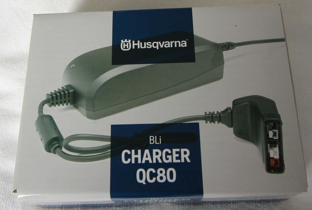 Ładowarka Husqvarna QC80, oryginalna, nowa