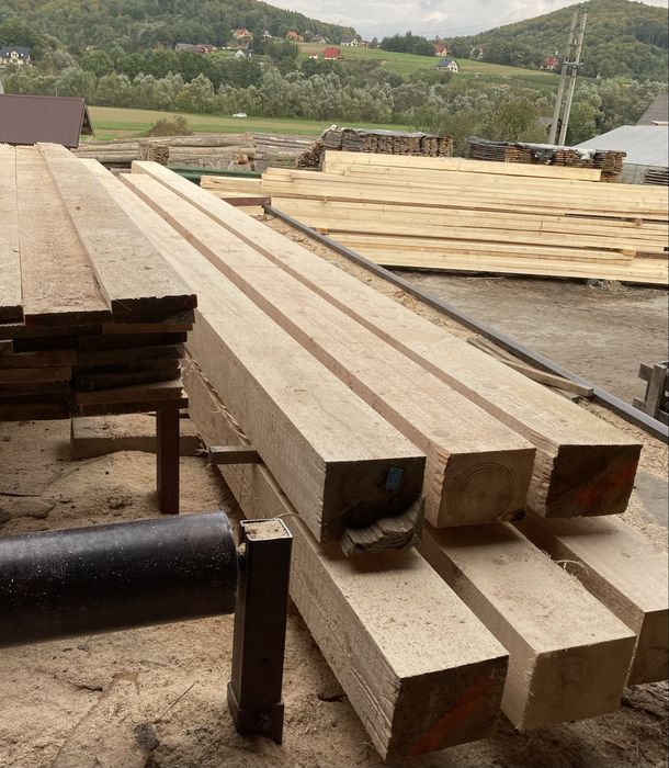 Więźba dachowa kantówki tarcica