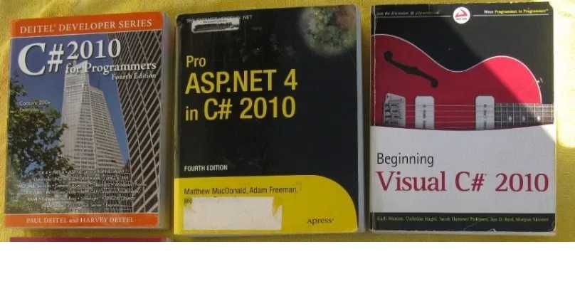 Livros programação ASP.NET, C# vendo separado