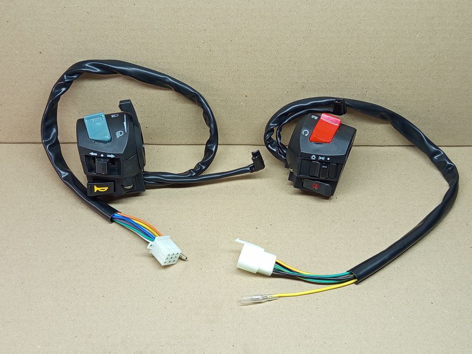 Блок кнопок на кермі лівий + правий (під трос дроселя), пара, тип 2