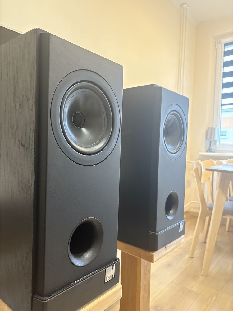 KEF Reference 102/2 + KEF KUBE + podstawki
