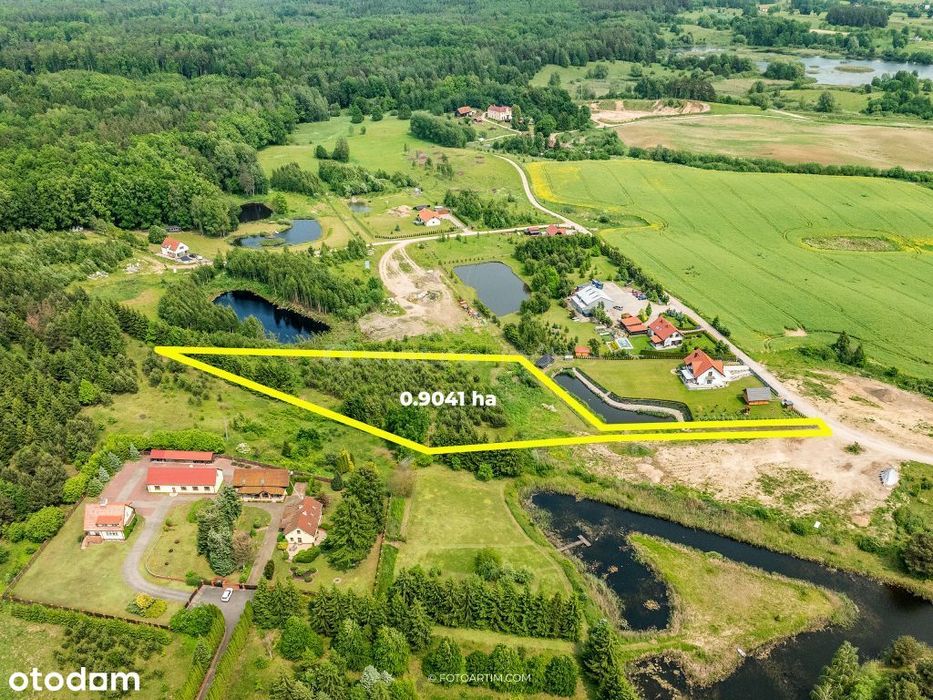 Działka z wydanymi warunkami zabudowy