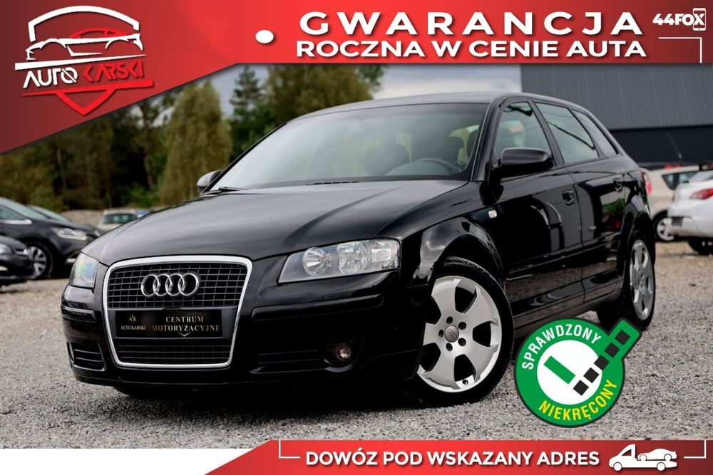 Audi A3 2.0 150KM Grzane Fotele*Duży Ekran*Navi*Klimatronic*ABS*ESP*