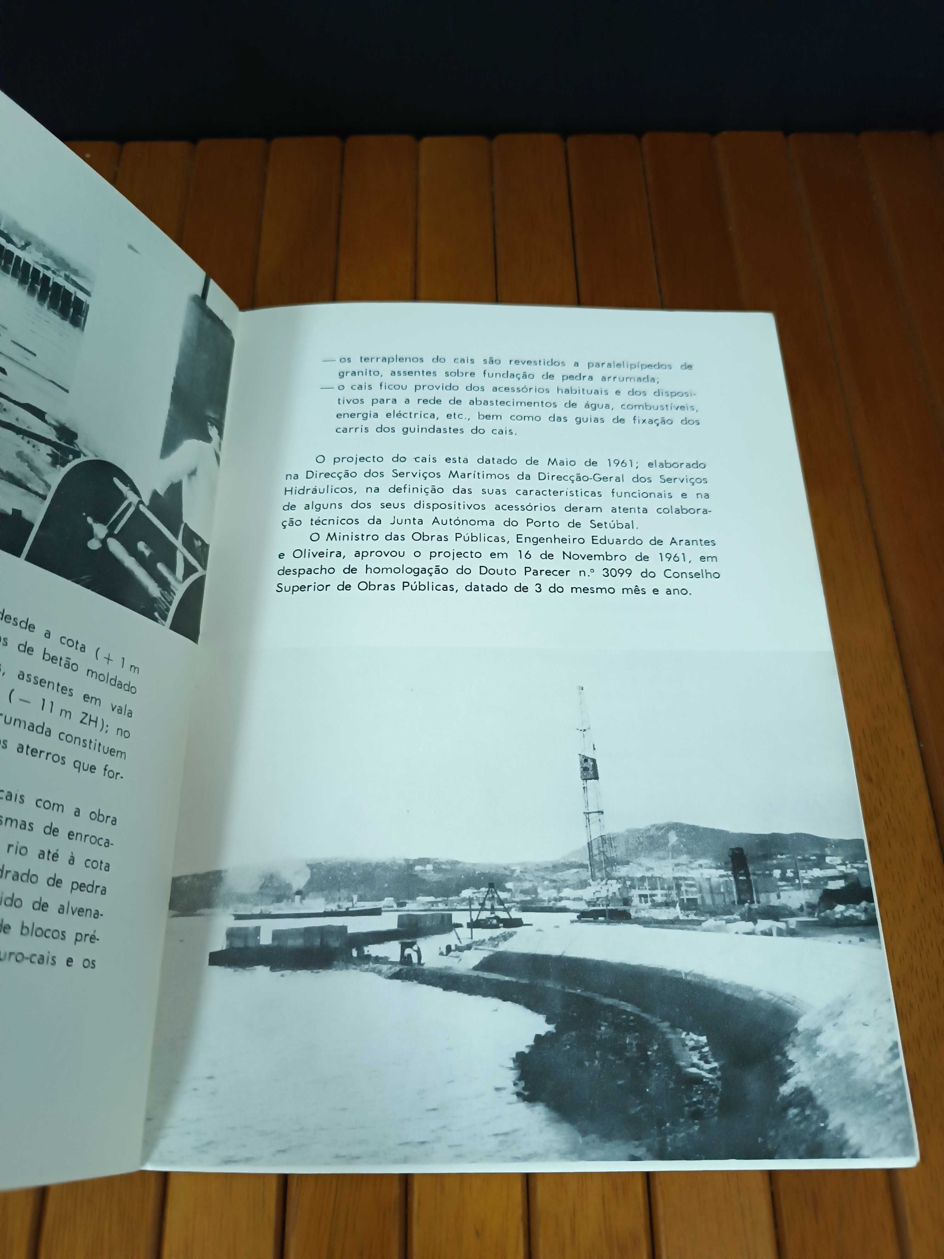 Raro livrinho sobre o Porto de Setubal M. das Obras Publicas 1966