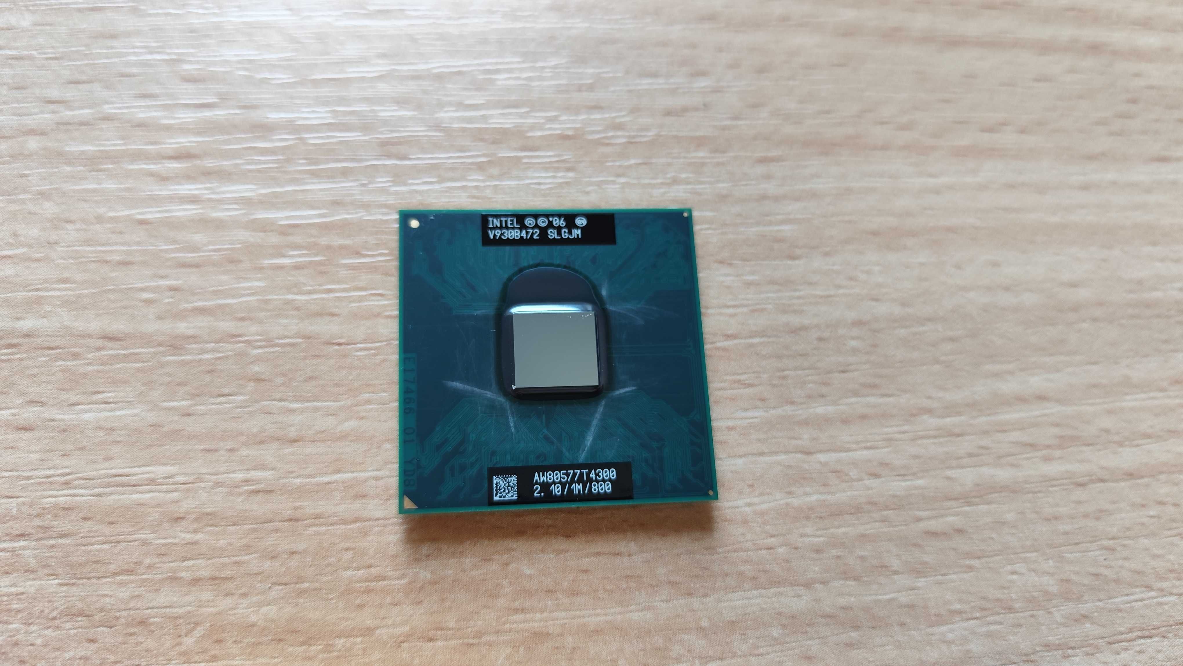 Intel Pentium Dual Core 2х2.1ГГц T4300 (SLGJM) (AW80577T4300)