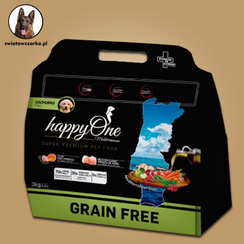 HappyOne Grain-Free Mediterraneum Puppy 3Kg