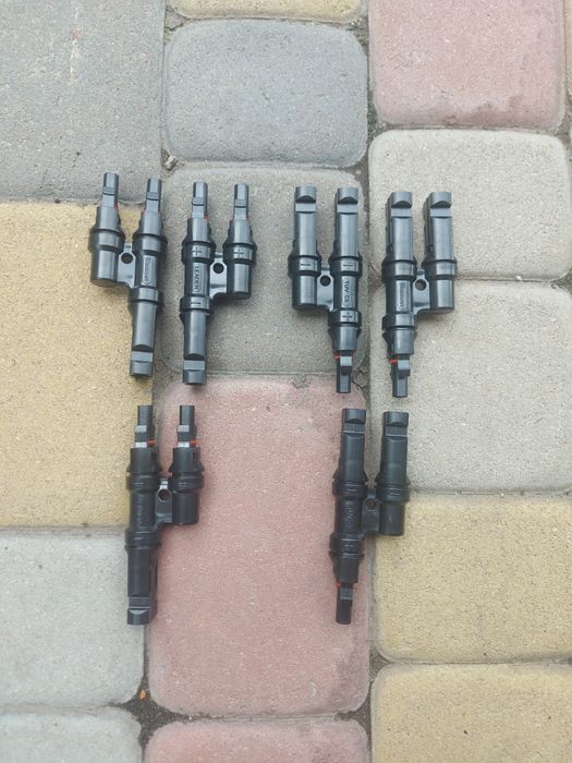 Сонячний кабель 6 мм2, мс4 конектори