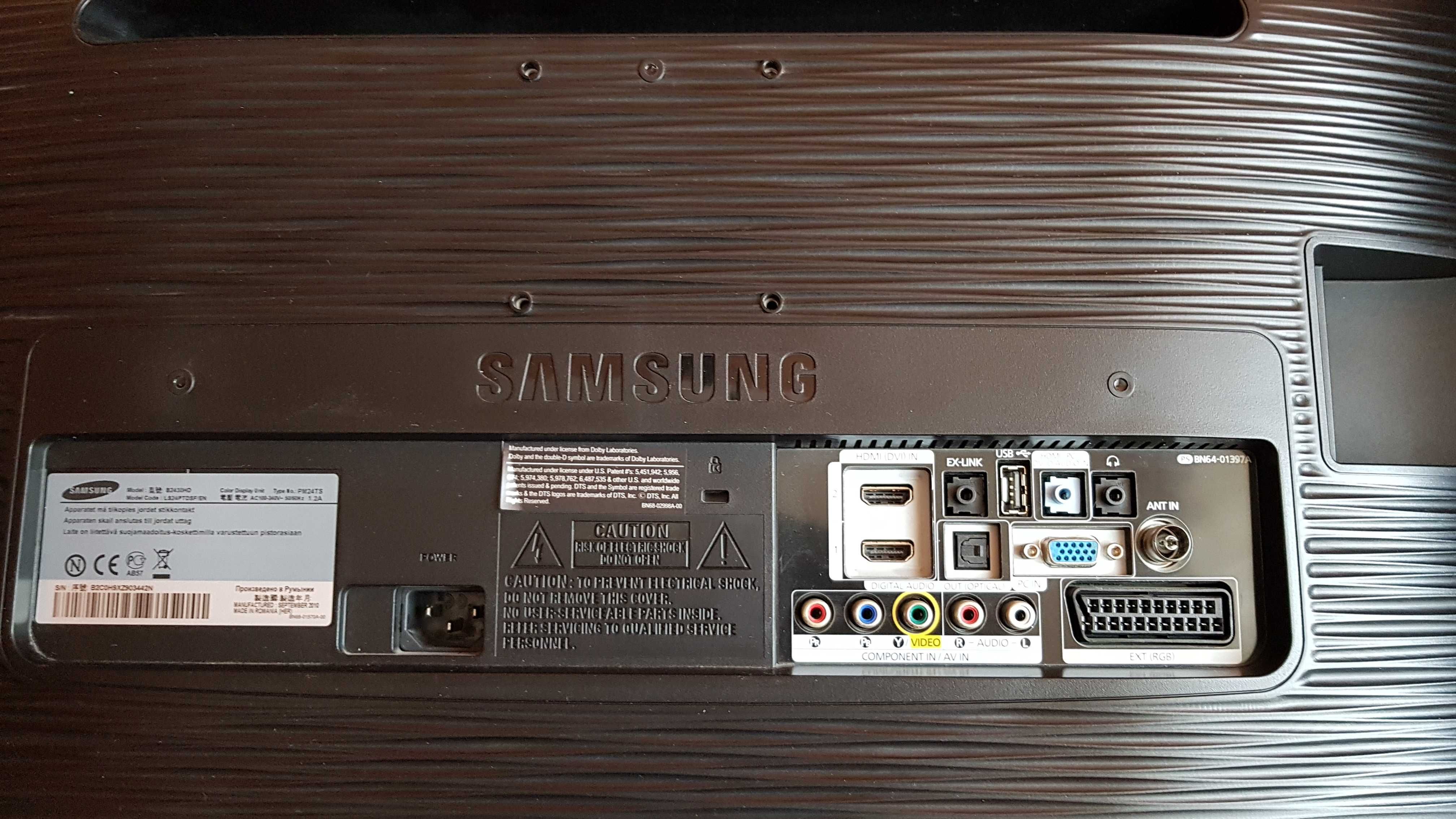 Monitor/telewizor Samsung B2430HD 24"
