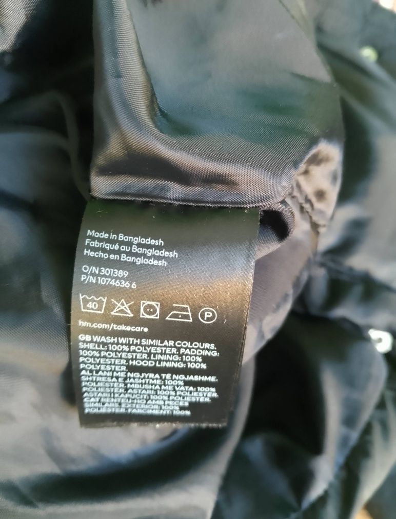 Jesienno zimowy płaszczyk H&M 134