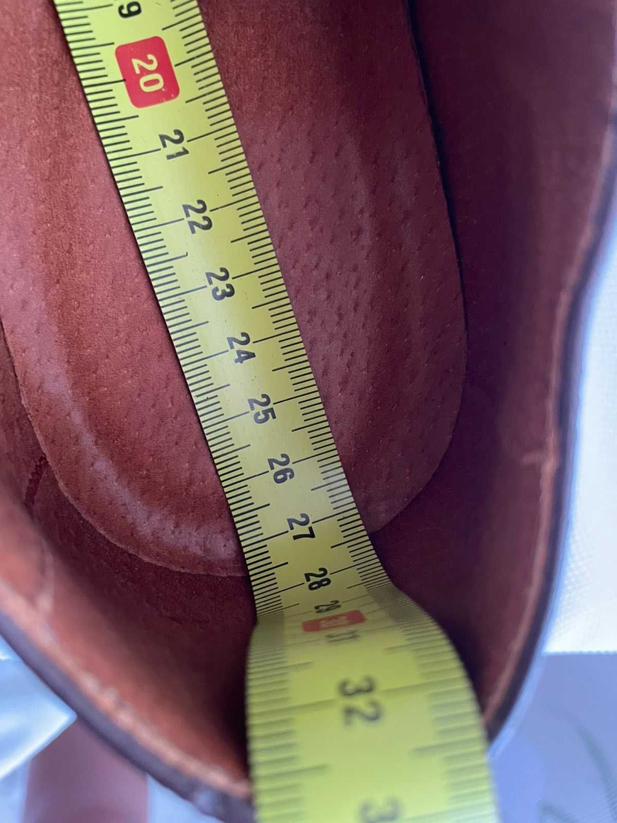 Nowe skórzane buty półbuty brogsy męskie Nico Rarini wizytowe r.39