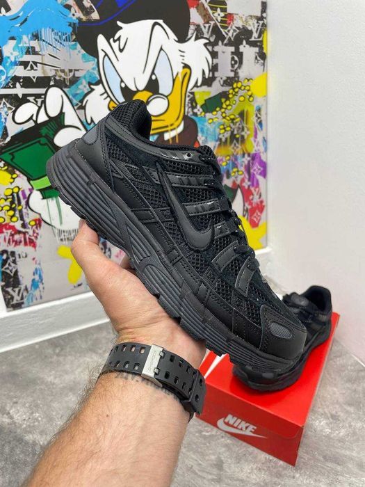 !SALE! Кросівки Nike P-6000 Triple Black 36 37 38 39 40 41 42 43 44 45