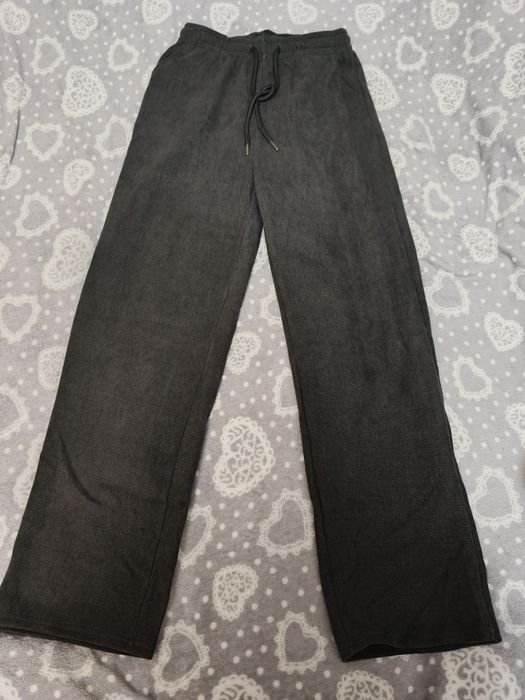 Штани палацо на флісі