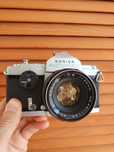 Konica AUTOREX + Hexanon 52mm f1.8 (full+half frame)