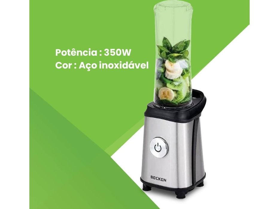 Liquidificador BECKEN (600 ml - Inox)