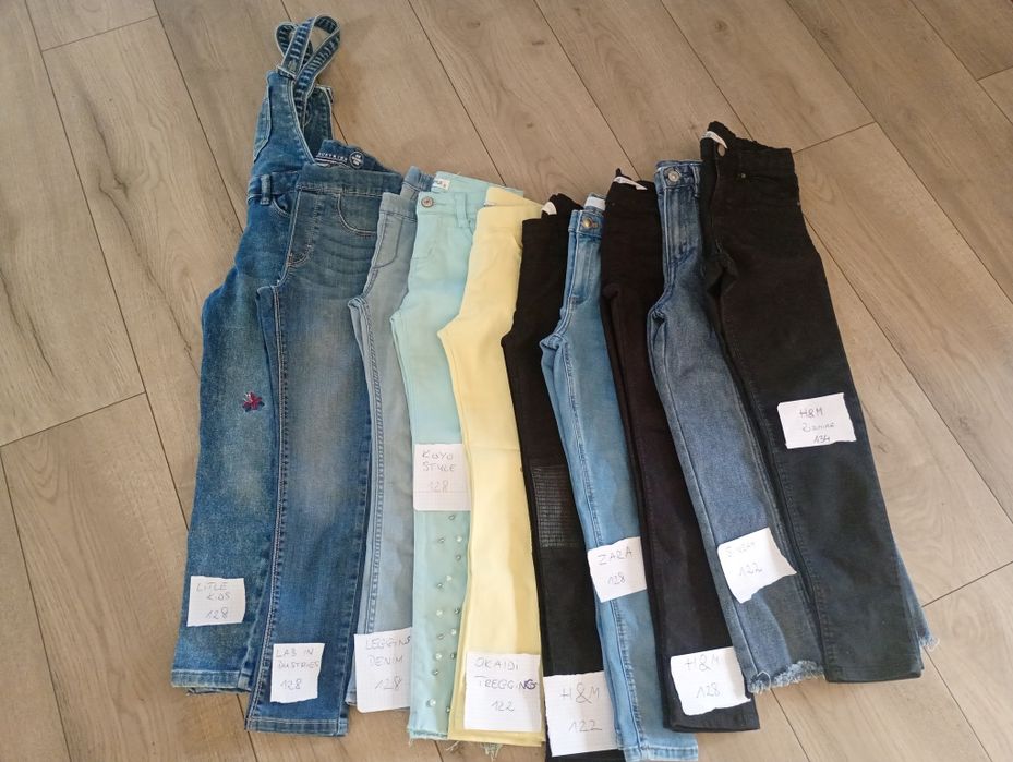 Mega paka ubrań dla dziewczynki 110-134