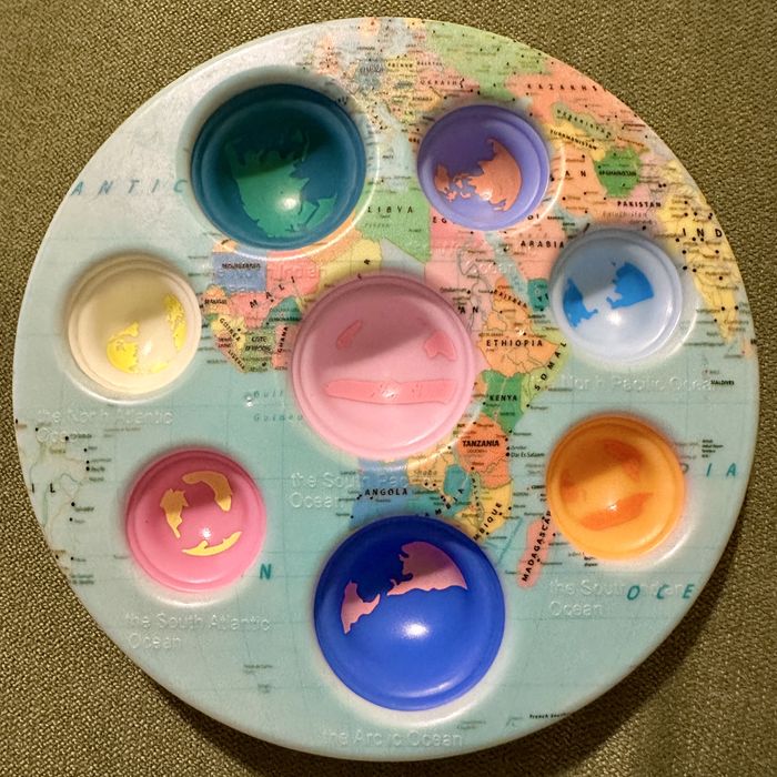 Simple Dimple - карта і планети