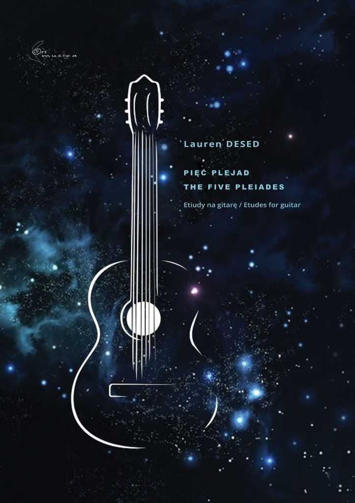 Nuty na gitarę klasyczną - Lauren DESED - Pięć Plejad