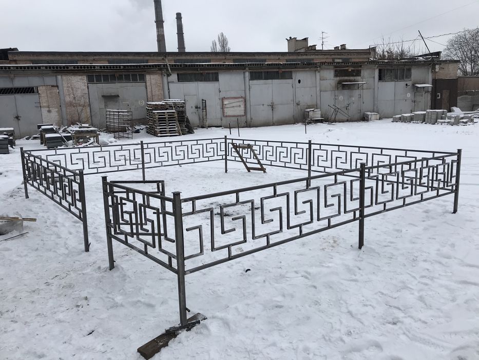 Оградки, Столики,Лавочки, Доставка+Установка