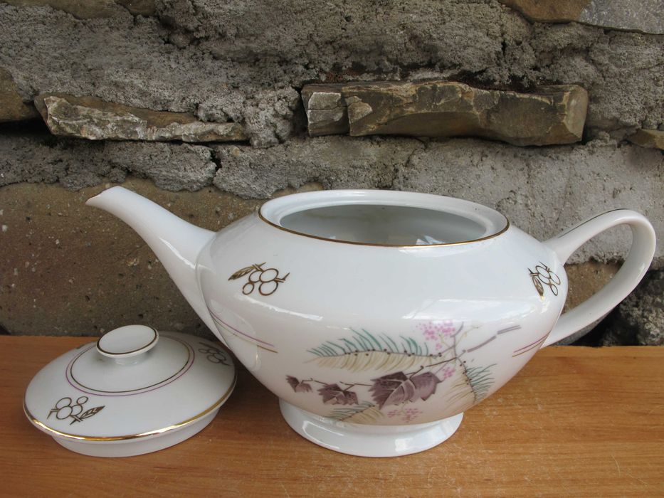 Porcelanowy Dzbanek kawa/Herbata_HC CZECHOSLOVAKIA